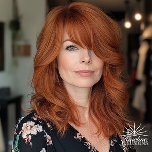 🌺Rare Vintage 2004 Hairline Illusions  Prototype Prosthesis -Virgin Cowboy Hair